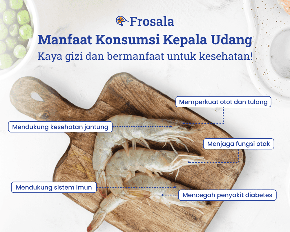 Manfaat Kepala Udang untuk Kesehatan