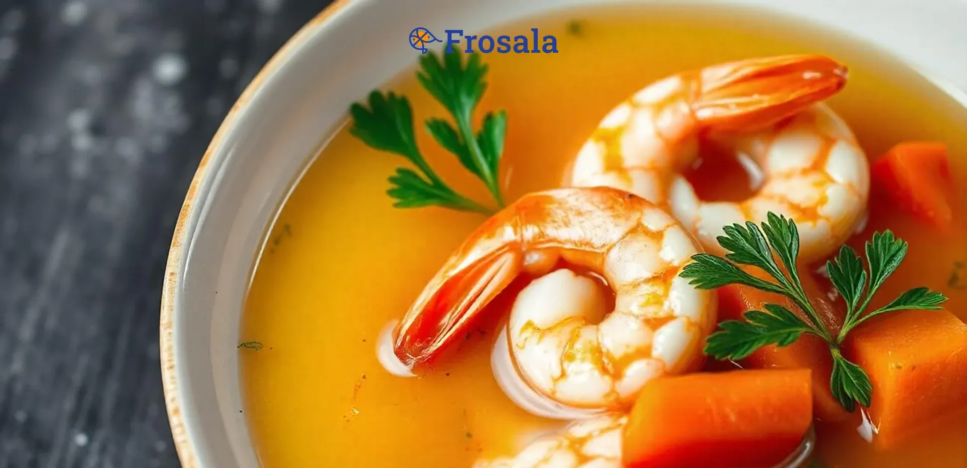 Delicious and Easy Shrimp Soup Recipe | Frosala Blog